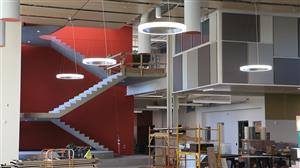 Kellogg open area and stairs 